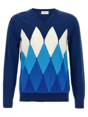 [Ballantyne] Ballantyne-Argyle Maglioni Blu-Uomo 52IT Blue