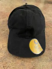 Carhartt AH3938-M Men's Cap, Black Canvas OSFA