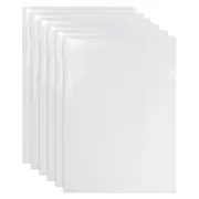 25x Marbig PP Ultra Letter File A4 Document Paper/Stationery Folder/Holder Clear