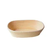 Brunswick Bakers Oval Rattan 23cm Bread Banneton Basket Sourdough Basket