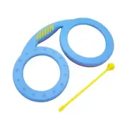 Glasses Shape Drum Clapping Drum Percussion Instrument for Kids Children
