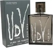 UDV Black by Ulric De Varens Eau De Toilette Spray 100ml for Men - 100% Authentic