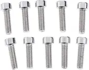 10Pcs Bike Water Bottle Cage Bolts Bottle Holder Bracket Hex Socket Screw M5