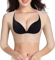 [BRABIC] Upper Arm Shaper Post Surgical Slimmer Compression Sleeves Posture Corrector Tops Shapewear for Women