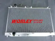 QLD-2ROW Aluminum Radiator for 2000-2009 Honda S2000 01 02 03 04 05 06 07 08 MT
