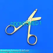 2 Bandage Scissors 3.5" FULLY GOLD Surgical First Aid