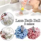 Exfoliate Mesh Bath Sponge Balls Body Brush Ball Wash Scrub Loofah Net Ball Puff