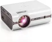 CRENOVA XPE496 Mini Projector Full HD 1080P and 170'' Display Supported LED
