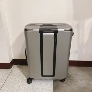 Samsonite 新秀麗 25吋 Evoa 拉絲光澤防盜拉鍊抗震輪PC行李箱