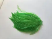 HACKLE FEATHER PAD - New Pads; Headband/Hats/Bridal/Craft/Dress/ USA green blue