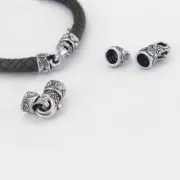 5Sets Lobster Clasp Round Cord End Hook Bracelet Connector Jewelry Making Clasps