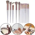 13Pcs Make up Brush Set Buffer Powder Contour Eyeshadow With Pouch Brushes Kit