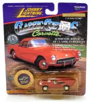 1997 Johnny Lightning Classic Customs Corvette 1965 Corvette Mako Shark Red