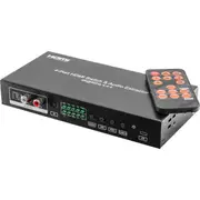Pro.2 4-Way 36bit 18GBps HDMI 5V 2.0 Switcher/Audio Extractor w/Remote/RCA Ouput