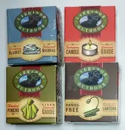 4 Pk Labrador Outdoor Survival Blanket, Lantern, Candle, Poncho--Manuals--NIB