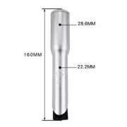 Bike Quill Stem Adapter Riser Extender 22.2/25.4mm Steerer for 28.6mm Handlebar