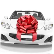 Big Car Bow (18 inch), Gift Bow, Giant Bow for 18 Inch (Pack of 1) Shiny Red