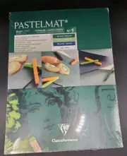 Clairefontaine Pastelmat Card, 18x24cm, 360, Assorted Colours (12 Sheets)