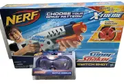NEW NERF Super Soaker Switch Shot Water Toy With 20oz Clip & Battle Goggles 6+