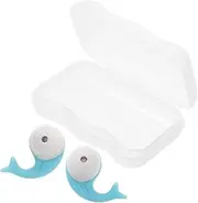 ibasenice 1 Pair Silicone Earplugs Noise Cancelling Reduction Earplugs For Swimming Travel Snoring Concerts Airplane Motorcycle Musicians Super Soft