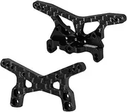 INJORA Carbon Front Rear Shock Towers with Mount for 1/24 Buggy Losi Micro-B