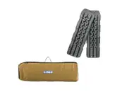 Kings Recovery Tracks - Ultimate All-In-One Traction Boards - 1100mm Track Length - Suitable for Sand and Mud - Made in Australia - Integrated Shovel and Canvas bag