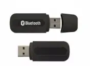 USB 2.1 Wireless Bluetooth 3.5mm AUX Audio Stereo Music Car Receiver Adapter PC