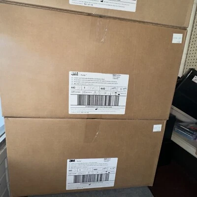 New Case of 440 3M Aura N95 1870+ Respirator and Surgical Face Masks, Exp. 2026