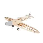 JWRC Spitfire 1020mm Wingspan Balsa Wood RC Airplane Fighter KIT