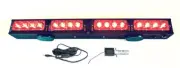 21.5" Wireless LED Tow Light Bar Red Stop, Tail, Turn Signal with Magnetic Base