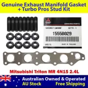 Genuine Exhaust Manifold Gasket & Stud Kit For Mitsubishi Triton MR 4N15 2.4L (for: Mitsubishi)