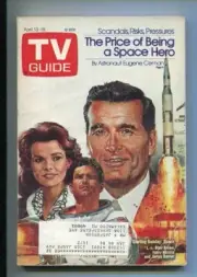 MAG: TV GUIDE 04/13/85- GRAND RAPIDS EDITION- JAMES GARNER- SPACE HERO-BLAIR ...