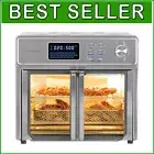 MAXX 10-in-1 Stainless Steel Air Fryer Oven - Family-Sized & Energy Efficient