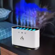 Flame Humidifier Aromatherapy Atomizer Air Ultrasonic Ambient Humidifier Light
