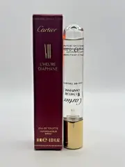 VIII L'HEURE DIAPHANE BY CARTIER 10ML EDT SPRAY CODE- 2HAL (NEW WITH BOX)