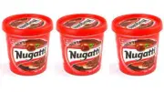 3 x 500 gr. boxes Nugatti Original Norwegian chocolate/nougat spread No palm oil