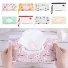 EVA Cosmetic Pouch Snap-Strap Tissue Box Cute Wet Wipes Bag Outdoor