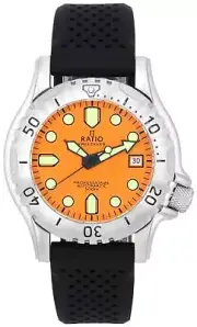 RATIO FreeDiver Professional Automatic Diver's RTF017 500M Mens Watch