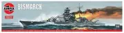 Model Ship Mounted Model Kit Mounting Airfix Bismarck Scale 1:600