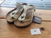 NEW Birkenstock Gizeh | mint Green| EU 39 | US L8/ M6 | Regular Fit Leather
