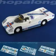 Scalextric/Slot Car 1/32, 1/43, 1/64 'Martini' Waterslide Decals