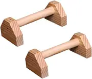 BESPORTBLE Home Arm Push-up Brackets Exercise Equipment Muscles Fitness Equipment Pine Push-up Stand Body Building Accessories Reasonable Design for Protection