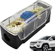 Car Audio Fuse Box - Automotive Distribution Block - Stereo AMP System Modification Accessories for Sedans Truck Trailer RV Minivan