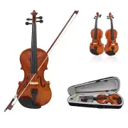 Violin 4-String 1/8 Size for Students Adults Children Beginner w/ Case