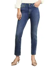 Hobbs London Macy Slim Leg Jeans in Mid Wash