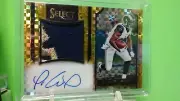 2016 Pharoh Cooper Panini Select Jersey/Logo Patch Auto Gold #d/10 Rams RC