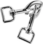 Levemolo Replacement Dog Leash Clasp Metal Snap Hooks for Dogs Pet Leash Hooks Easy Handling