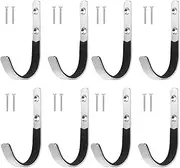 Yutetuter 4-Set/8-Set Gun Rack Shotgun Wall Mount Storage Stainless Steel Gun Hanger(Choose Your Need)