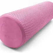METEOR Pink 60cm Dotted Foam Roller for Exercise & Therapy