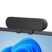 Inwa Computer Speakers for Desktop PC, USB Monitor Speaker Bar with Clip-On,